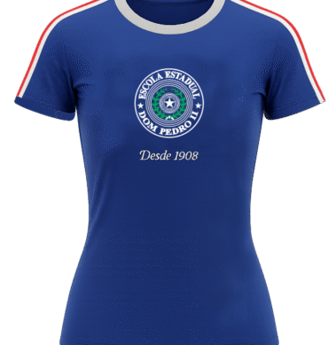 Babylook Manga Curta de Malha PV - (Dom Pedro II)