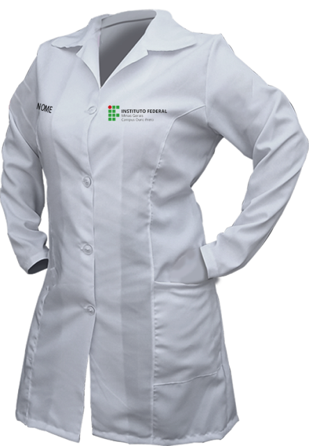 Jaleco Feminino Longo Manga Longa - (IFMG)