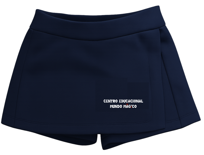 Short Saia de Helanca - (Mundo Mágico)